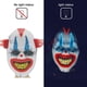 thumbnail image 3 of Máscara de payaso LED para Halloween, disfraz de cosplay para fiesta de Halloween, accesorios de decoración de bar, 3 of 10