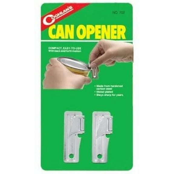Coghlan's G.I. Can Opener Handy Nickel Plated Pocket - Compact Silver - 1 Piece