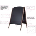 thumbnail image 4 of Costway 40'' Wood A-Frame Chalkboard Sign Menu Board Sidewalk Wedding Signage, 4 of 8