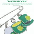 thumbnail image 2 of Broche en Métal pour la Saint-Patrick, Broche à Vêtements, Broche Adorable, 2 of 7