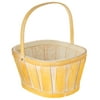 Way To Celebrate Woodchip Easter Basket, Yellow