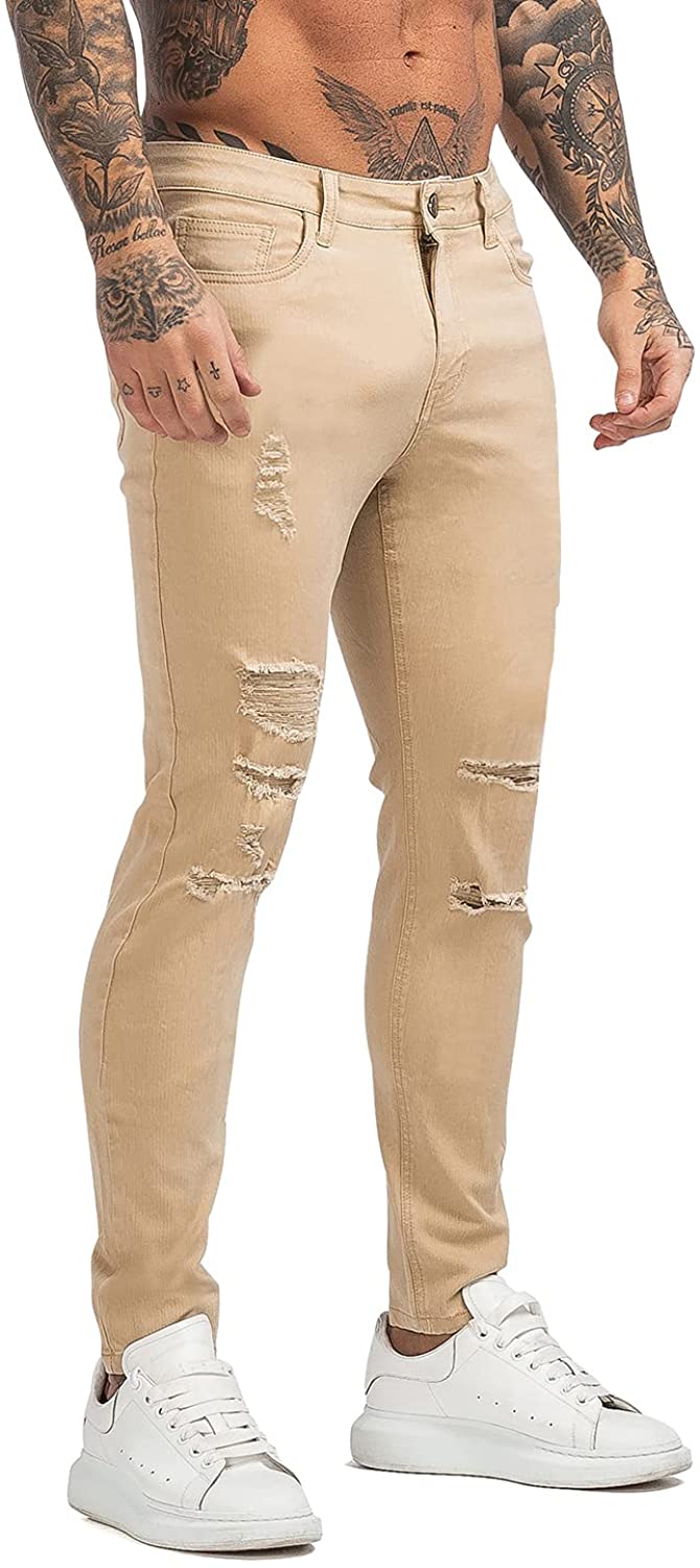 Mens Jeans Skinny Stretch, Premium High 