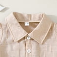 thumbnail image 5 of HWJAD Toddler Baby Boy 2 Piece Summer Outfit Short Sleeve Polo Shirt and Shorts Set Infant Casual Clothes 6M-3Y, 5 of 10