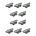 thumbnail image 2 of Minnieouse Riñonera de poliéster elegante y conveniente para caminar, vacaciones, niños, niñas, niños, riñonera de camuflaje, verde verde camuflaje 10piezas, 2 of 3