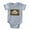 Heather Gray, variant on CafePress - HERE BE PIRATES_Y - Cute Infant Baby Football Bodysuit