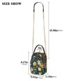 thumbnail image 2 of FORMRS Crossbody Bag for Women Quilted Travel Shoulder Cell Phone Purse with Chain Strap Handbag, Floral Lemons, 2 of 7