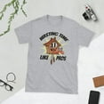 thumbnail image 2 of Everyday Staples Clock Humor Bird Comedy Graphic Short-Sleeve Unisex T-Shirt (Sport Grey, 3XL), 2 of 2