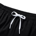 thumbnail image 5 of Mens Running Shorts 3" Quick Dry Elastic Waist Reflective Strip with Pockets Short Pants Fathers Gifts, 5 of 6