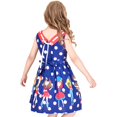 thumbnail image 3 of Sunny Fashion Girls Vintage Dress Retro 1950s Rockabilly Polka Dot Square Collar 10 Years, 3 of 5