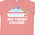 thumbnail image 4 of Inktastic My First Cruise with Cruise Ship and Palm Trees Boys or Girls Toddler T-Shirt, 4 of 5