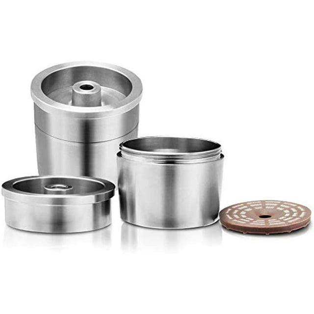 Cápsula de café reutilizable, cápsula de acero inoxidable, filtro de café concentrado italiano compatible con cafetera Illy para X9 X8 X7.1 Y5 Y3 Y1.1