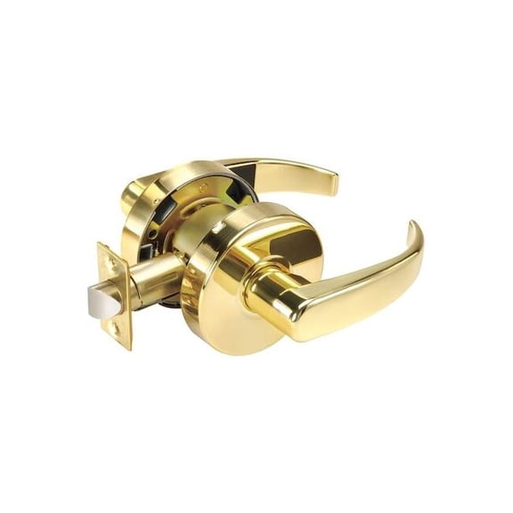 Yale Lever Lockset,Mechanical,Privacy,Grade 2 PB4602LN x 605