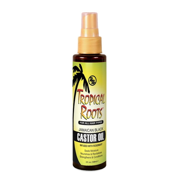 Bronner Brothers Tropical Roots Jamaican Black Castor Oil, Rosemary, 5 oz