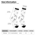 thumbnail image 2 of Bingfone Compression Socks for Women and Men Long Socks for Running Athletic Cycling Nurse- Antenna Icon, 2 of 6