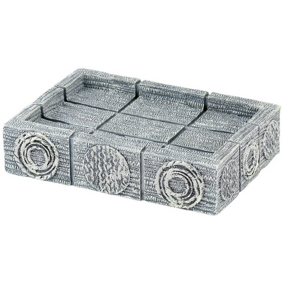 Avanti Linens Galaxy Porte-Savon, Argent