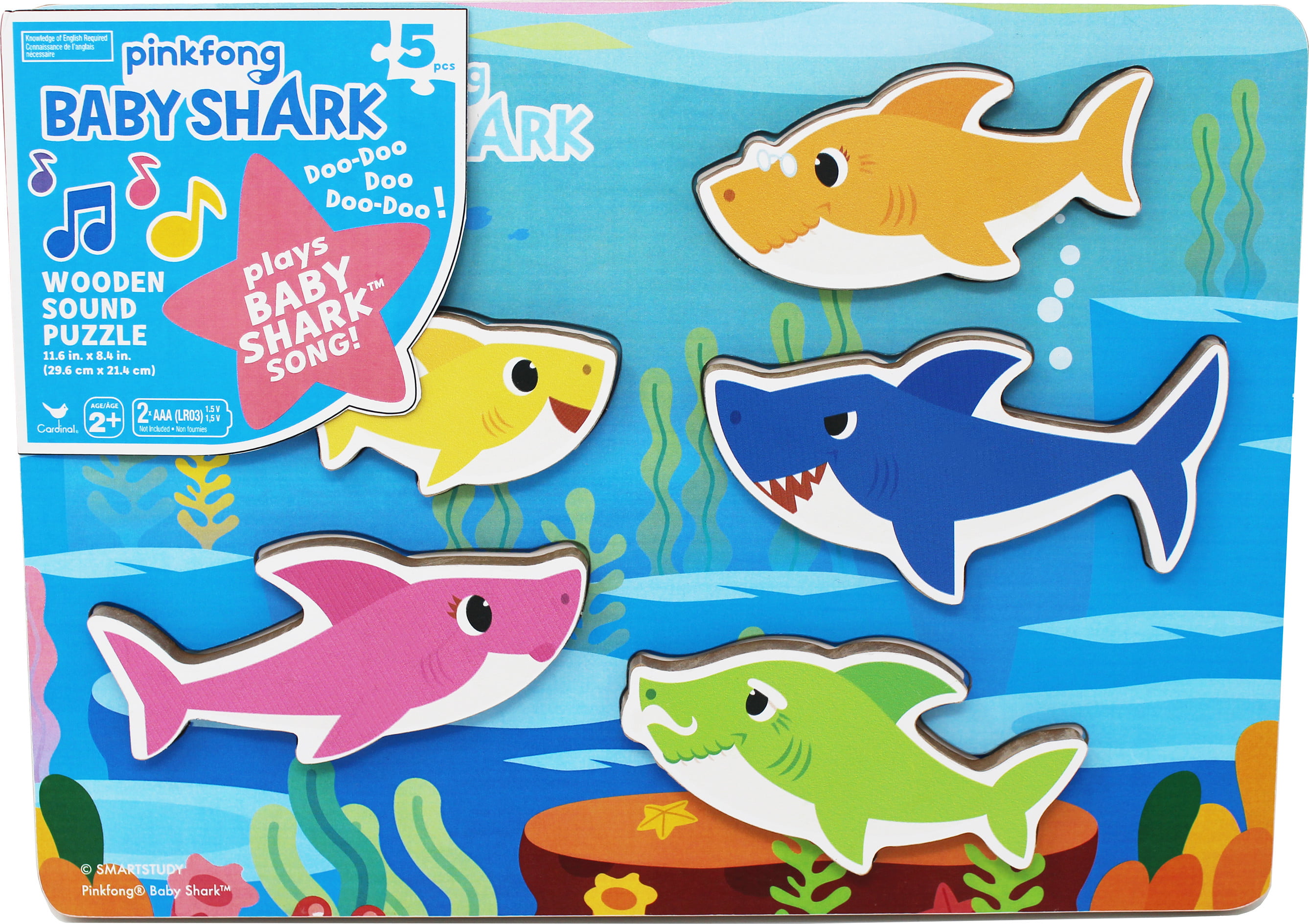 Baby Shark PinkFong PUZZLE  Set of 8 Puzzle Set  24 Piece Puzzle Brand New