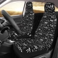thumbnail image 2 of Yiaed Travel The World Print Car Seat Covers,Universal Auto Seats Protector Fits for Car,SUV Sedan,Truck,Automotive Seat Covers & Accessories(Two packs), 2 of 7