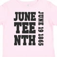 thumbnail image 4 of Inktastic Juneteenth June 19, 1865 Boys or Girls Toddler T-Shirt, 4 of 5
