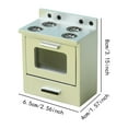 thumbnail image 7 of guohui Dollhouse Miniature 1:12 Scale Kitchen Playset for Children Life Scene, 7 of 7