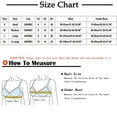 thumbnail image 2 of YWDJ Lounge Bras for Women Plus Size Lounge Bras Wirefree Comfortable Bras Adjustable Straps Full Coverage Push up Wrap Bras Padded Comfort Bras Sleep Bras Rose Gold L, 2 of 2