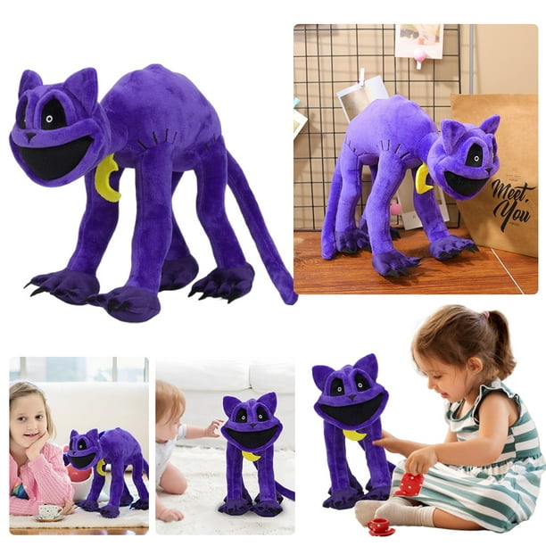 Kawaii Anime Juguete Gato Critters Peluche Oficina para Púrpura
