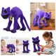 thumbnail image 1 of Kawaii Anime Juguete Gato Critters Peluche Oficina para Púrpura, 1 of 9