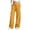 Yellow, variant on Xijirk Women Wide Leg Sweatpants High Waist Drawstring Trousers with Side Pockets Soft Casual Loose Fit Pants for Daily Walking Street Outfit,White,L
