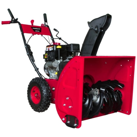 PowerSmart DB7651-24 in. 212cc 2-Stage Gas Snow Blower