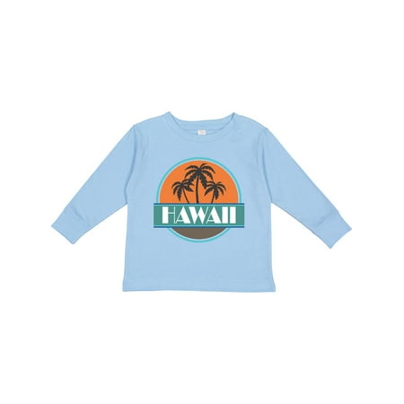 

Inktastic Hawaii Vacation Trip Boys or Girls Long Sleeve Toddler T-Shirt