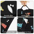 thumbnail image 6 of Dachshund and Sweater Black Pattern Teens Toddler Nap Mat with Pillow, Sleeping Mat Bag for Preschool Daycare 59"x22", 6 of 6