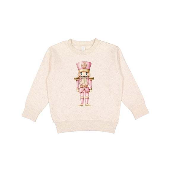 Inktastic Nutcracker in Pink Toddler Sweatshirt