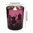 thumbnail image 2 of Pumpkin Glass Votive Candles, Warm Pumpkin Fall Candle Gift for Women Men, Glass Jar Candle Decoration for Thanksgiving Halloween Holidays, 2 of 6