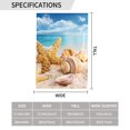 thumbnail image 3 of Wukai Beach Starfish Shell Garden Flags Double Sided Welcome Garden Yard House Flags Outside Outdoor House (Only Flag), 3 of 8