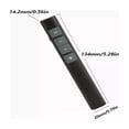 thumbnail image 5 of Apuntador Presentador Láser Inalámbrico 100m Usb Recargable Negro, 5 of 5