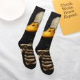 thumbnail image 5 of Salouo Duck Bones Print Women's Men's Ankle Socks 1-pack Casual Athletic Socks for Unisex Adult Moisture-Wicking Socks for Daily Wear/Running/Sport, 5 of 8