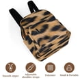 thumbnail image 6 of Cheetah Leopard Print Small Backpack Cute Mini Backpacks For Woman Lightweight Daypacks, 6 of 8