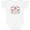 AA-White, variant on Inktastic Easter Scandinavian Bunny with Flowers Boys or Girls Baby Bodysuit