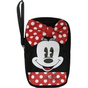Disney Minnie Mouse Big Face with bow Wristlet