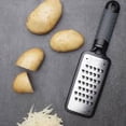 thumbnail image 3 of Microplane Home Series Extra Coarse Grater for Slaws & Hash Browns (Black), 3 of 4
