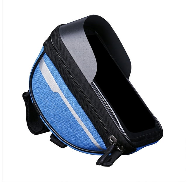 Sonducket bolsa de pantalla táctil de bicicleta almacenamiento de manillar delantero caja de teléfono móvil de bicicleta accesorio de Type2 NO2