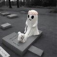thumbnail image 2 of Ornements de Chien Fantôme Marchant en Résine Halloween Grand, 2 of 5