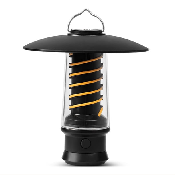 Lámpara LED para acampar Tipo-C Iluminación exterior recargable para aventuras de emergencia