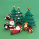 thumbnail image 2 of Mini árbol de Navidad, decoración de tartas de Papá Noel, manualidades, figuras, decoración del hogar, adornos navideños, accesorios de jardín de hadas, regalo, 2 of 5