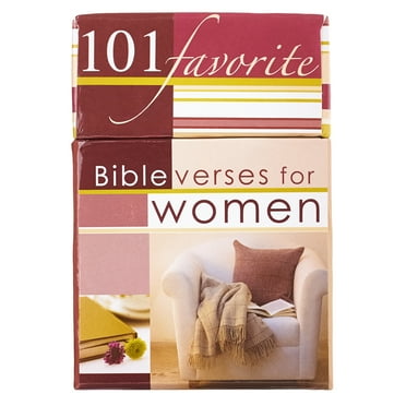 101 Favorite Bible Verses for Women, Inspirational Cards to Keep or Share
