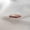 Yellow, variant on Natural Garnet Eternity Ring: 14K Yellow Gold Garnet Infinity Band