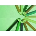 thumbnail image 1 of Ahgly Company Machine Washable Indoor Rectangle Transitional Green Area Rugs, 6' x 9', 1 of 7
