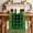 Green DarkGreen, variant on St. Patrick's Day Table Runner 60 Inches Long Farmhouse Dress Scarves, Spring Shamrocks Farmhouse Green Checkered Dining Tablerunner for Coffee Table/Kitchen Island/Party Décor, 13" x 60"