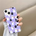 thumbnail image 2 of Cute Ghosts Case Compatible with iPhone 13 Mini,Unique Art Design TPU Bumper Cover Case, 2 of 6