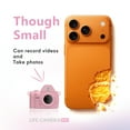 thumbnail image 4 of TAZAG Mini HD 2K Camera Video Recording Student Party Digital Camera Entry Level, 4 of 11