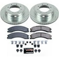 thumbnail image 3 of PowerStop Rear Z23 Evolution Sport Carbon-Fiber Ceramic Brake Pad and Drilled & Slotted Rotor Kit Fits: NISSAN Select Models K6517, 3 of 10